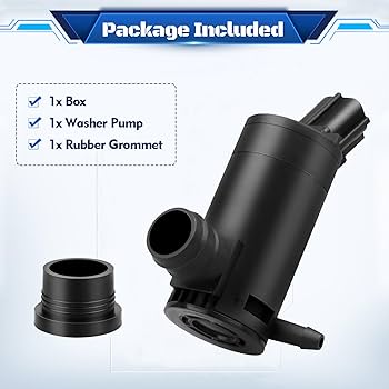 Amazon.com: HHCSOP Windshield Washer Motor Pump w/Grommet